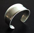  Pewter bracelet design executed by Jörgen Jensen 1895-1966 Denmark ca.1950 