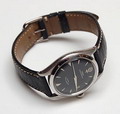  Zelf opwindend stalen horloge Prince Oysterdate met datum aanduiding lederen band uitvoering Rolex / Zwitserland 