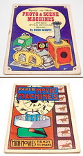  Plaatjesboeken 2x over hoe bewegende filmpjes cq camera's te maken uitgegeven door Troubador Press San Fransisco / USA 1975-'77 