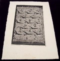  Houtsnede ontwerp voor boek ontwerp uitvoering G.W.Dijsselhof ca.1900 