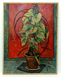  Oil-painting Margaritha Feuerstein 57 the Netherlands Born in 1893 had lessons from Th.Toorop has been member of the Pulchri Studio in the Hague / the Netherlands 