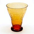  Amberglazen Olympiadebeker ontwerp H.G.H.Cuypers H.Kannegieter 1928 uitvoering Kristalunie Maastricht 