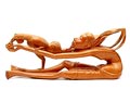  Handgesneden houten Balinees sculptuur ontwerper onbekend Indonesië 1950-'60 