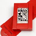  Eerste gehalte zilveren broche/hanger ontwerp Jeroen Krabbé 1999 uitvoering onbekend in originele verpakking 