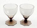  Bierbekers 2x van servies Peer ontwerp A.D.Copier 1927 uitvoering Glasfabriek Leerdam 