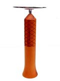 Perenhouten kurkentrekker met aluminium grip ontwerp Andrea Branzi 1991 uitvoering Twergi Alessi / Italië 