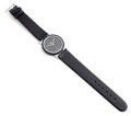  Herenhorloge Braun AW 10 Quartz met lederen band ontwerp Dietrich Lubs 1989 uitvoering Braun / Duitsland 