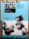  Affiche Duitsland Die Bauhaus-Zeit Thonet Stahlrohr Möbel 