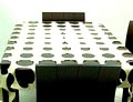 Table cloths  Peepshow  2x design  Gijs Bakker  ca.1993 possibly for  Droog Design  Amsterdam / the Netherlands  