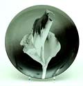 Bord Flower ontwerp Robert Mapplethorpe 1986 uitvoering voor Swid Powell / USA in Japan in originele doos 