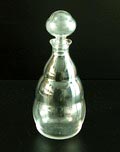 Liqueur carafe of drinking service  H  design  K.P.C.de Bazel  1918 executed by  Glasfabriek Leerdam    / the Netherlands 