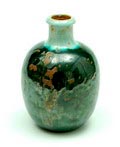 Glazed earthenware   vase with narrow neck design  execution by  Pieter Groeneveldt  / Voorschoten the Netherlands ca.1935 