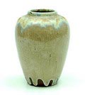 Glazed earthenware   vase design  execution by  Pieter Groeneveldt  / Voorschoten the Netherlands ca.1935 