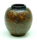 Glazed earthenware  Unica  vase design  execution by  Pieter Groeneveldt  / Voorschoten the Netherlands ca.1935 