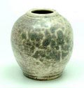 Earthenware   vase with cloudy glaze design  execution by  Pieter Groeneveldt  / Voorschoten the Netherlands ca.1935 