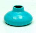 Small green glazed earthenware   vase design  execution by  Pieter Groeneveldt  / Voorschoten the Netherlands ca.1935 