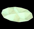 White glazed earthenware hors d'oeuvre-dish design Kaj Franck 1957 executed by Arabia / Finland 1958-'62 