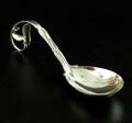 Sterling silver serving spoon Blossom design execution by Georg Jensen Denmark 1909-'14 