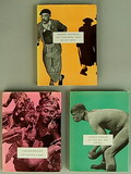 Collection Huit 1e deel Les Parissiens Tels Qu'ils Sont fotograaf Robert Doisneau 1954 2e deel Les Danses A Bali fotograaf Henri Cartier-Bresson 1954 3e deel Le Village Des Noubas fotograaf George Rodger 1955 uitgave van Robert Delpire Parijs / Frankrijk 3x 