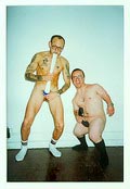 C-print Jack Ass fotograaf Terry Richardson 1965 - USA ca.2000 onder passe-partout ingelijst in wit houten lijst 