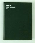  Berlin fotograaf Hedi Slimane 1e druk uitgave van 7L Steidl Gotingen / Duitsland 2003 vormgeving Hedi Slimane 