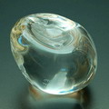 Helderglazen object ontwerp uitvoering Barbini ca.1990 Murano / Italie 