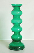Glazen kandelaar Cumulus ontwerp Floris Meydam 1967 uitvoering Leerdam 