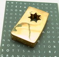 Bronzen miniatuur Limited Edition object Piccole forme di vita in orginele verpakking ontwerp Alejandro Ruiz 2003 uitgevoerd voor Artenoma / Italie 