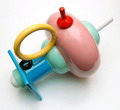 Theepot Colorado ontwerp Marco Zanini 1983 voor Memphis uitvoering Flavia Montelupo / Italie 