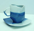  Künstlertasse Nr.11 ontwerp Johan van Loon ca.1985 uitvoering Rosenthal / Duitsland 
