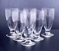  Limonade bekers 6x middelste maat van de bekers van servies J ontwerp K.P.C.de Bazel 1917-'18 uitvoering Leerdam 