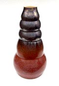  Grote gelobde aardewerk vaas ontwerp uitvoering Angelique Homberg 1999 