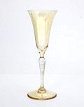  Bitterglas Romanda met goudluster ontwerp A.D.Copier 1924 uitvoering Leerdam / Holland 