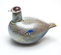  Glazen vogel ontwerp Oiva Toikka ca.1985 uitvoering Nuutajärvi Notsjö / Finland 