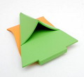  Kunststof muur-plantenhanger in groen oranje ontwerp Alessandro Mendini 1997 uitvoering MaruTomi / Japan In originele verpakking 