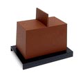  Kunststof compote systeem enkel Nina chestnut brown black ontwerp Andrea Branzi voor MaruTomi / Japan 1997 project 03 