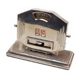  Verchroomd metalen bureau kalender met franstalige datum aanduiding uitvoering Mistral / France ca.1935 