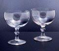  Bourgogne glazen 2x van servies J ontwerp K.P.C.de Bazel 1917-'18 uitvoering Leerdam 