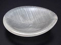 Helder glazen Comb schaal Art Object 3337 ontwerp Tapio Wirkkala 1952 uitvoering Iittala / Finland 1956 