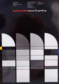 Affiche Duitsland Bauhaus Archiv Museum für Gestaltung / Nicolas Ott Bernard Stein 