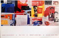 Affiche Robert Rauschenberg Axle 1964 Museum Ludwig Köln uitgave Editions Hazan / Paris 1989 
