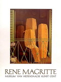 Affiche Rene Magritte Museum van Hedendaagse Kunst Gent België uitgave van Art Unlimited / Amsterdam 