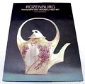 Boek Rozenburg Monographie einer Manufaktur 1883-1917 uitgave van het Haags Gemeentemuseum 1984 Duitse tekst 