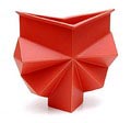 Rood geglazuurde Multipel vaas Limited Edition 2/50 ontwerp Jan van der Vaart 1990 uitvoering Makkum 1991 In originele verpakking 