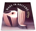 Boek Made in Holland 1945-1988 gebruikskeramiek auteur Marie-Rose Bogaers Uitgeverij SDU 1e druk 1988 Nederlandse tekst 