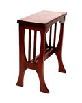 Mahonie houten bijzettafeltje in Art Nouveau stijl vermoedelijk Nederland ca.1925 