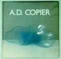  A.D.Copier Trilogie in glas auteur Helmut Ricke uitgegeven door De Hef Rotterdam 1991 Nederlandse Engelse Duitse tekst 