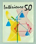  Intérieurs 50 apogée de la Géométrie Curviligne auteurs André Jaumotte Philippe Decelle e.a uitgegeven door Immeuble Pierre Cardin Bruxelles 1983 Franse tekst 