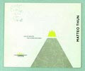  Matteo Thun Depth and Superficiality / Tiefe und Oberflächigkeit auteur Volker Fischer uitgegeven door IKON Galerie für Design-Zeichnungen Frankfurt 1990 Engelse Duitse tekst 