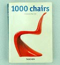  1000 Chairs auteurs Charlotte Peter Fiell uitgegeven door Taschen / Keulen 1997 tekst in Duits Engels Frans 